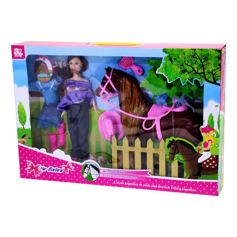 Barbie Girl With Horse