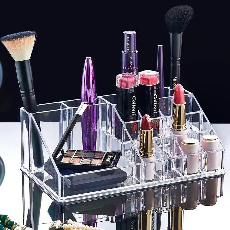 Beehome Cosmetics Items OrganizerLight grey