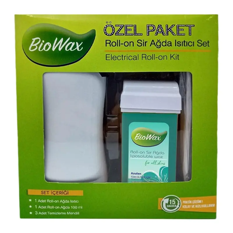 Biowax Roll-on  Electrical Wax Warmer Set
