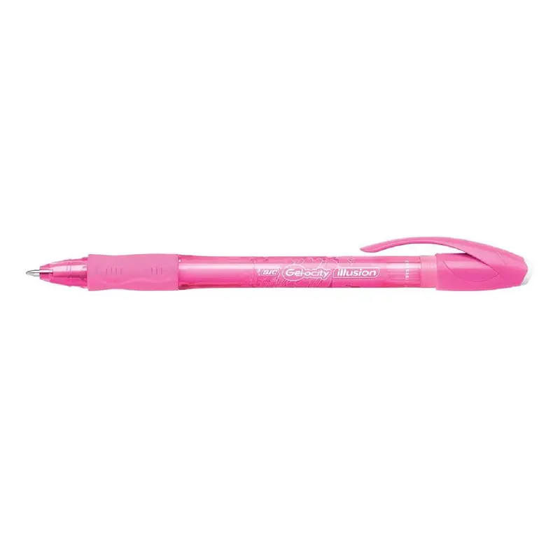 Bic Gel-ocity Erasable Gel Pen - Pink