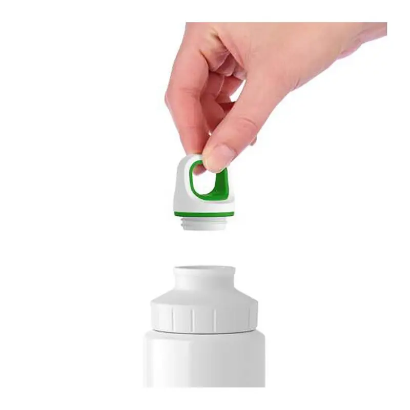 Tefal Drink 2 Go Light Steel Drop Green Drinking Bottle Screw Lid 600 ml / K3194412
