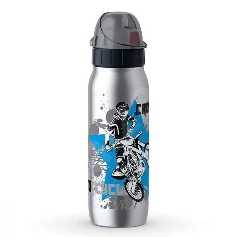 Tefal Iso 2 go Iso Steel Moto Cross Drinking Bottle 500 ml / K3182112