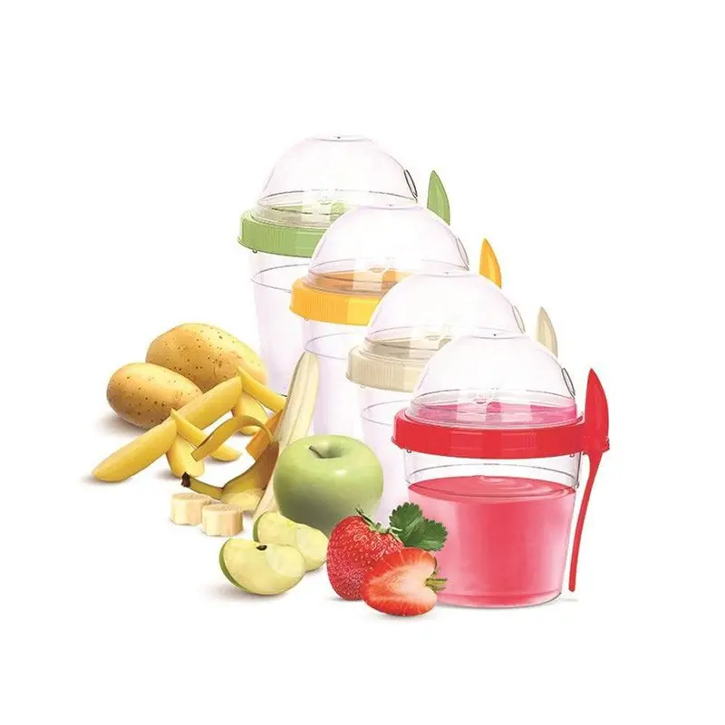 Titiz Plastik Baby'N Go Food Container 500 ml - 17 ozGreen