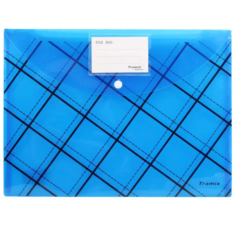 Tramix Square style File Bag / 5508FBlue
