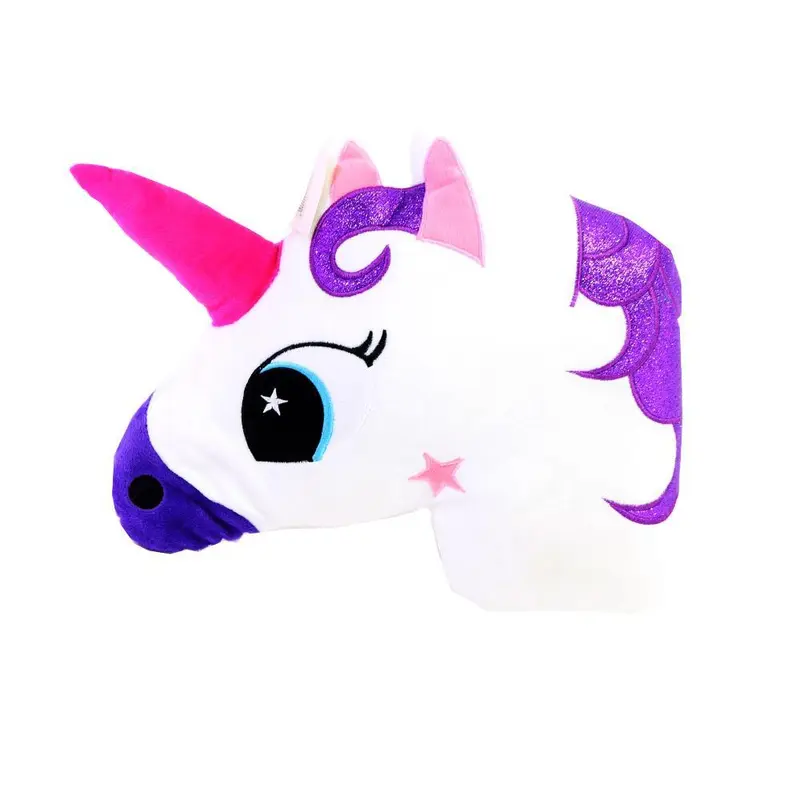 Unicorn Head Plush / J-82Purple