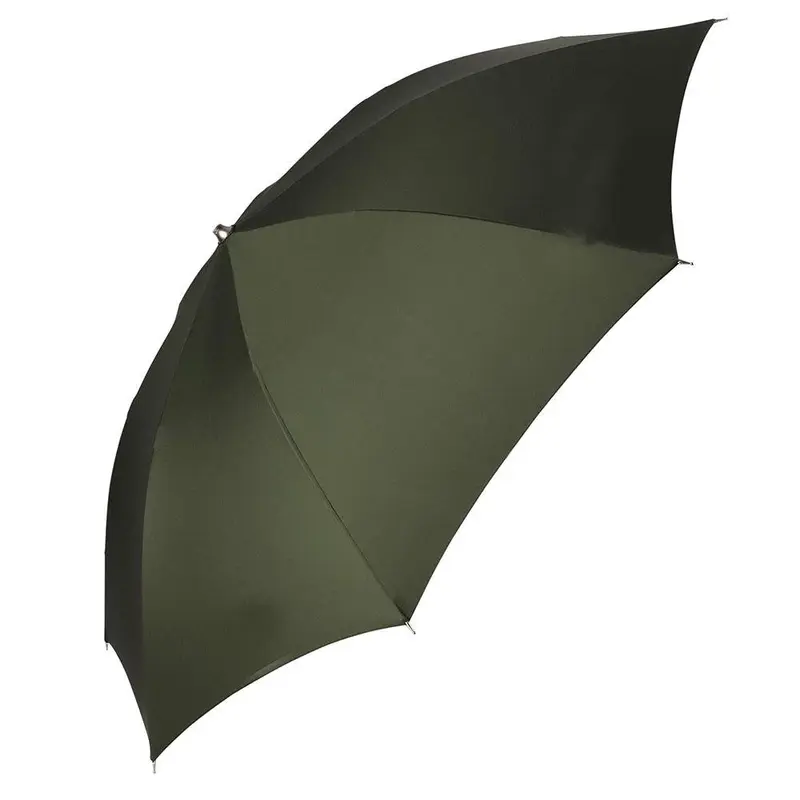 Umbrella With Plastic Silver Hand - Colored / 019Brown