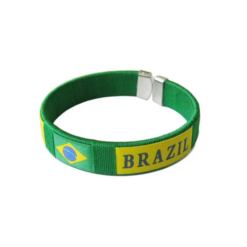 World Cup Brazil National Flag Bracelet