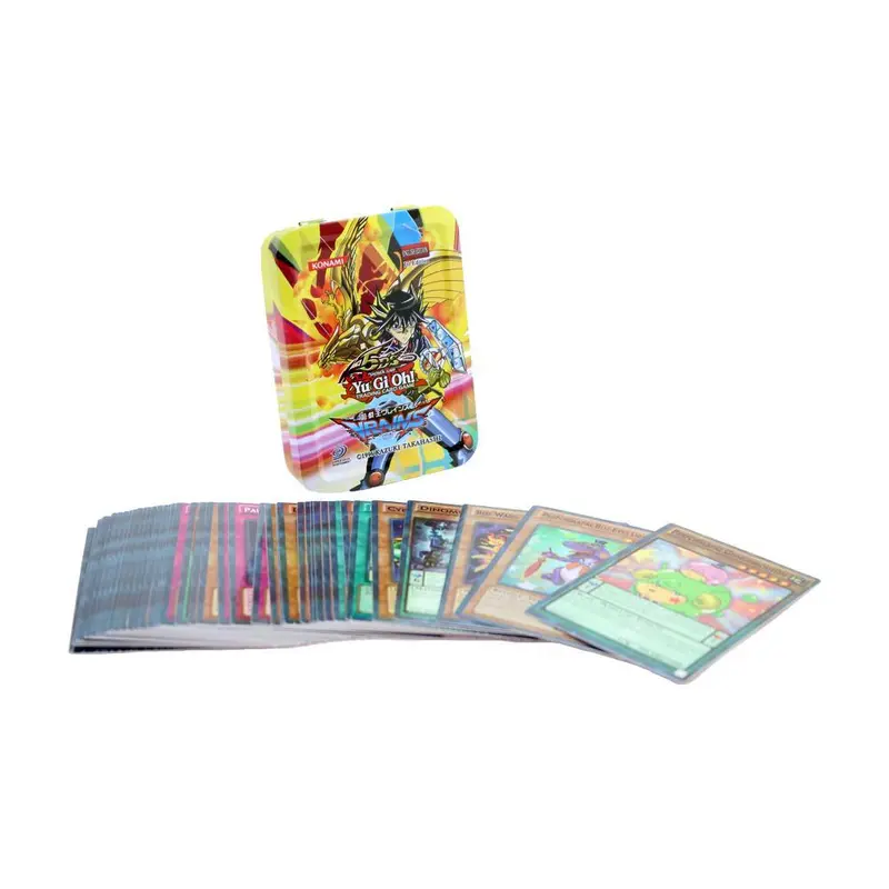 Yugioh Cards Metal Box Trading Card Yu Gi Oh Game Paper Card (41 Cards) / 9654 / YU40-002 / YU40-007