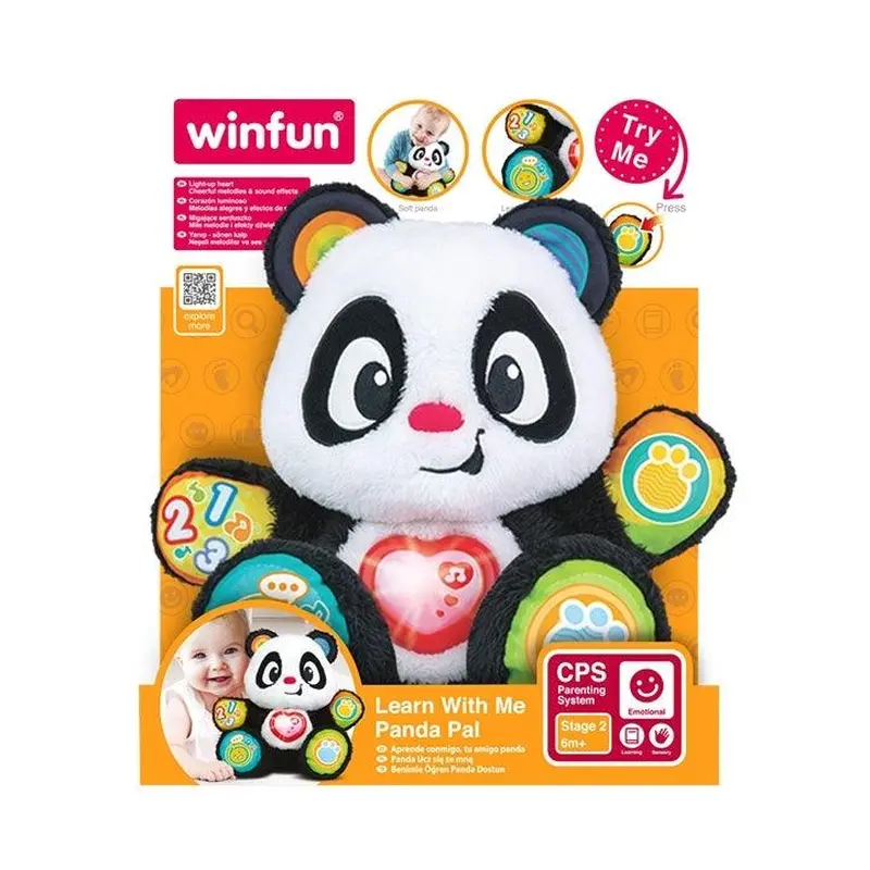 Win Fun Learn With Me Panda Pal