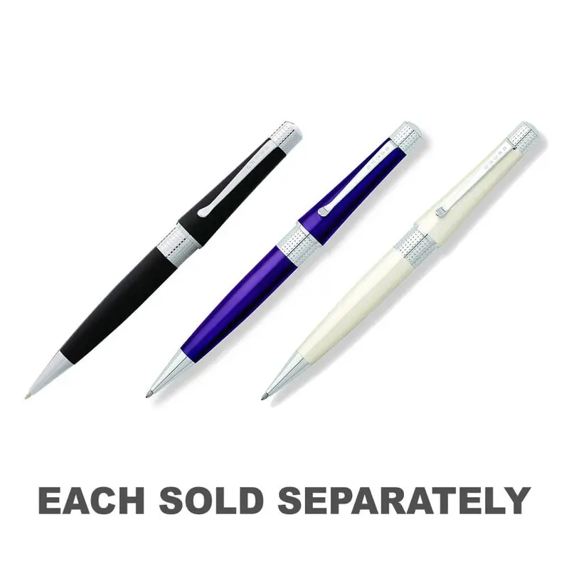 Beverly Ballpoint PenBlack & Chrome