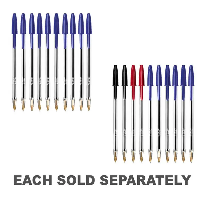 BiC Cristal Original Ballpoint Pen (10pk)Medium Blue