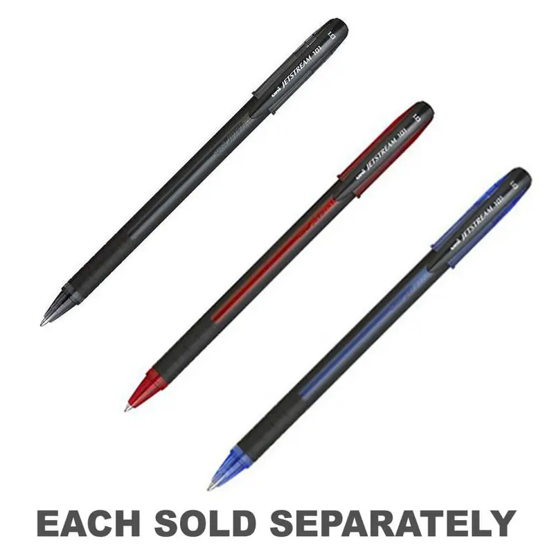 Uni-Ball Jetstream 101 Medium Rollerball Pen 12pcsBlack