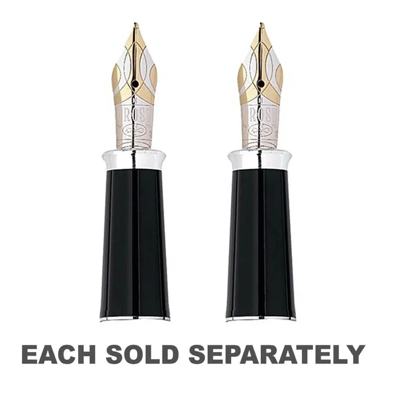 Townsend 18CT Gold/Rhodium Plated NibFine