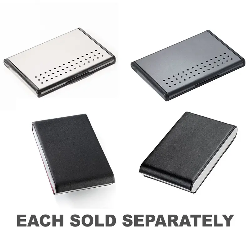 Troika Business Card CaseBlack/Red