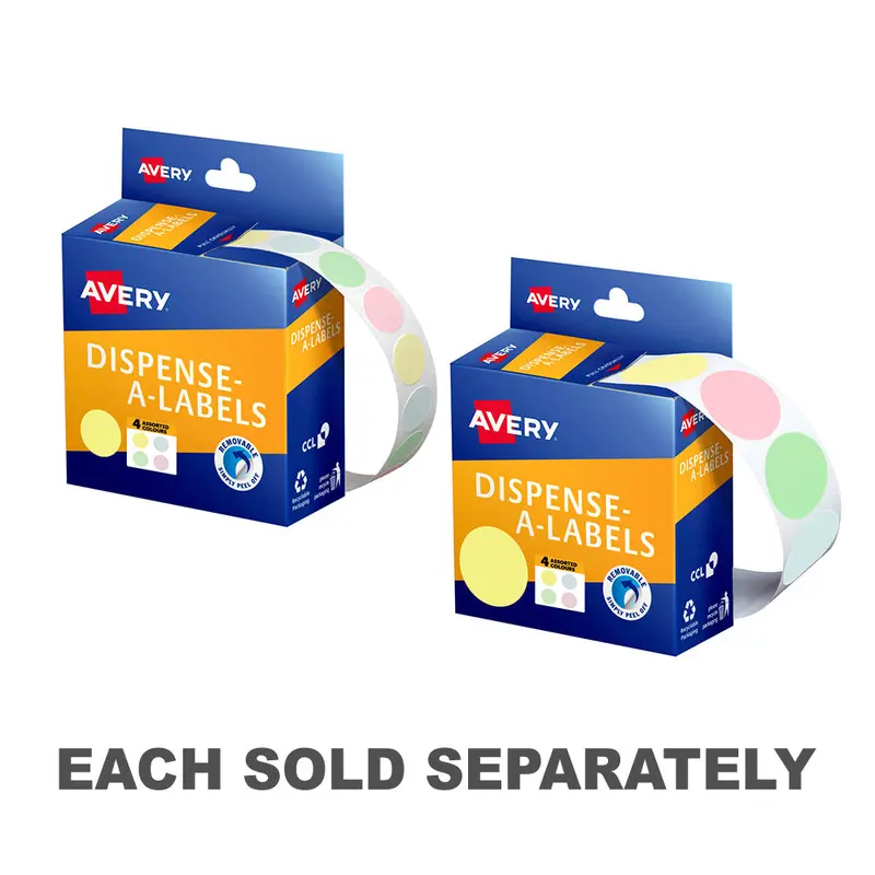 Avery Dispenser Dot StickersPack of 300