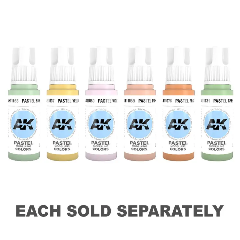 AK Interactive 3Gen Pastel Acrylic Paint 17mLBlue